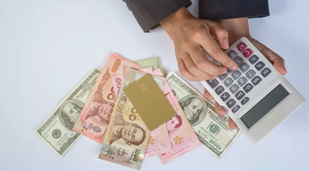 Thai Baht Against US Dollar